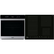 WHIRLPOOL W COLLECTION W7 OM4 4S1 P + WHIRLPOOL WF S4160 BF - Oven & Cooktop Set
