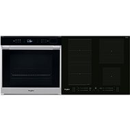WHIRLPOOL W COLLECTION W7 OS4 4S1 H + WHIRLPOOL WF S4160 BF - Oven & Cooktop Set