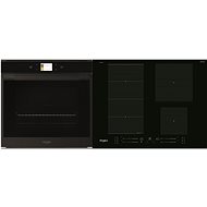 WHIRLPOOL W COLLECTION W9 OM2 4S1 P BSS + WHIRLPOOL WF S9365 BF/IXL - Oven & Cooktop Set