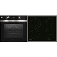 INDESIT IFWS 4841 JH BL + INDESIT RI 261 X - Oven & Cooktop Set