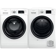 WHIRLPOOL FFB 8458 BV EE + WHIRLPOOL FFT D 8X3B EE - Washer Dryer Set