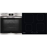 INDESIT IFWS 3841 JH IX + INDESIT IS 83Q60 NE - Oven & Cooktop Set