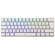 White Shark SHINOBI 2, red SW, white - CZ/SK - Gaming Keyboard