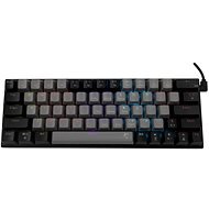 White Shark WAKIZASHI US šedo-černá - Gaming Keyboard