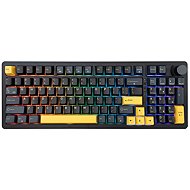 White Shark EXCALIBUR, KTT Wine Red, black - US - Gaming Keyboard