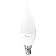 Whitenergy LED žiarovka SMD2835 C37L E14 7 W teplá biela - LED žiarovka
