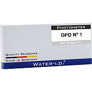 WATER I.D. "DPD N° 1" Reagent for measuring chlorine, bromine, ozone and chlorine dioxide, 50 tablet - pH teszter