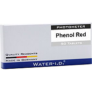 WATER I.D. "Phenol Red" Reagent for pH Measurement, 50 tablets - PH Tester