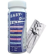 WATER I.D. Test Strips for Cl/pH/Alk/TH/CYS, 50 Pieces - Test Strips