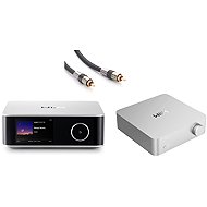 WiiM Ultra Silver + Vibelink Amp Silver + Eagle Cable Deluxe II coaxial 1.5m - Network Player