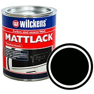 Wilckens Mattlack matt sheet paint 750 ml black - Wall Paint