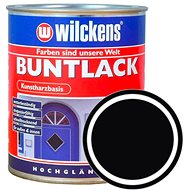Wilckens Synthetic High Gloss Topcoat Buntlack Hochglaezend, 0,75 l, black - All-Purpose Paint