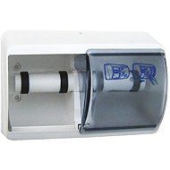 Wimex Double toilet paper dispenser up to 10.5 cm in diameter, ABS, white - Toilet Roll Dispenser