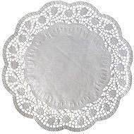 Wimex Decorative lace round, diameter 38 cm, white - 100 pcs - Cake Board