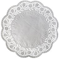 Wimex Decorative lace round, diameter 40 cm, white - 100 pcs - Cake Board