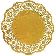 Wimex Decorative Doily, 30cm Diameter, Round, Gold - 4pcs - Cake Board