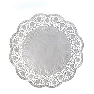 Wimex Decorative lace round, diameter 28 cm, white - 100 pcs - Cake Board