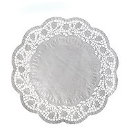 Wimex Decorative lace round, diameter 32 cm, white - 100 pcs - Cake Board