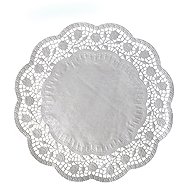 Wimex Decorative lace round, diameter 34 cm, white - 100 pcs - Cake Board