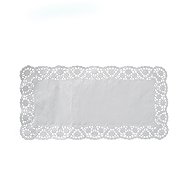Wimex Decorative Doyleys 24 × 15cm, Rectangular, White - 100pcs - Cake Board