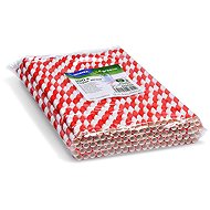 Wimex Paper straw Spiral 8 × 25 cm, red - 100 pcs - Straw