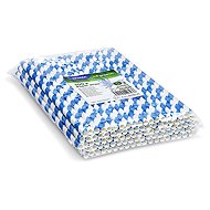 Wimex Paper straw Spiral 8 × 25 cm, blue - 100 pcs - Straw