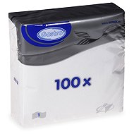 Wimex - 1-ply napkins 30 × 30 cm, white - 100 pcs - Paper Napkins