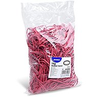 Wimex Rubber bands width 4 mm, diameter 8 cm, red - 1 kg - Hair Accessories