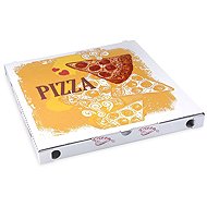 Wimex Printed pizza boxes C4 34,5 × 34,5 × 3 cm, white - 100 pcs - Disposable Food Containers