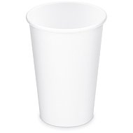 Wimex Pappbecher 330 ml, Durchmesser 80 mm, weiß - 50 Stück - Trinkbecher