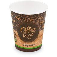 Wimex Coffee to go - Pappbecher 280 ml, Durchmesser 80 mm - 50 Stück - Trinkbecher