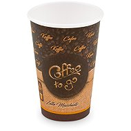 Wimex Coffee to go - Pappbecher 330 ml, Durchmesser 80 mm - 50 Stück - Trinkbecher