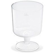 Wimex Crystal cup on stem 0,2 l, diameter 72 mm - 10 pcs - Drinking Cup