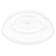 Wimex lid for cup with cross hole for straw, diameter 95 mm - 50 pcs. - Cap