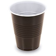 Wimex Automatic cup 150 ml, diameter 70 mm, brown-white - 100 pcs - Drinking Cup