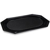 Wimex Plastic tray 54 × 36 cm, oval, black - 10 pcs - Disposable Food Containers