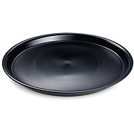 Wimex Plastic serving tray diameter 37 cm, black - Disposable Food Containers
