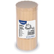 Wimex Premium paper rosette, diameter 9 cm, beige, 500 pcs - Cake Board