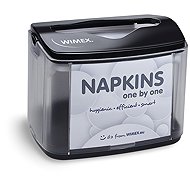 Wimex Table napkin dispenser, ABS, black - Napkin Holders