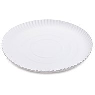 Wimex Pappteller Durchmesser 26 cm, tief, weiß - 50 Stück - Teller-Set