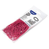 Wimex rubber bands, width 1 mm, diameter 8 cm, red - 50 g - Hair Accessories