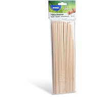 Wimex Wooden skewers, 3 mm × 25 cm, rolled, 100 pcs - Wooden Skewers