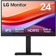24" LG 24BA55W-B - Monitor