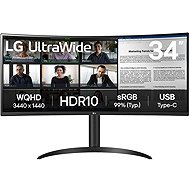 34" LG UltraWide 34WR55QK-B - Monitor