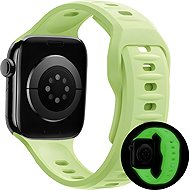 WOWME Glow pro for Apple Watch 44mm / 45mm / 46mm / Ultra 49mm Green - Watch Strap
