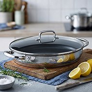 WMF oval frying pan with lid 38x26 cm 761506380 - Pan