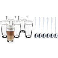 WMF 996269999 Set für Latte Macchiato, Gläser + Löffel 6-teilig - Glas