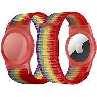 WOWME AirTag Strap Classic Rainbow - Airtag Wristband