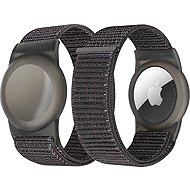 WOWME AirTag Strap black - Airtag Wristband