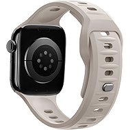 WOWME Classic for Apple Watch 38mm/40mm/41mm/42mm Cream White - Watch Strap